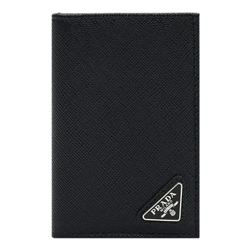 Prada Saffiano Triangle Logo Men's Cardholder 157195849