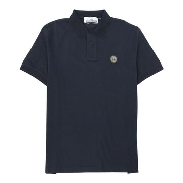 STONE ISLAND Logo-Patch Herren Polo Kurzarmshirt 157195859