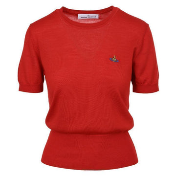 Vivienne Westwood Short Sleeve Knit T-Shirt 153505923