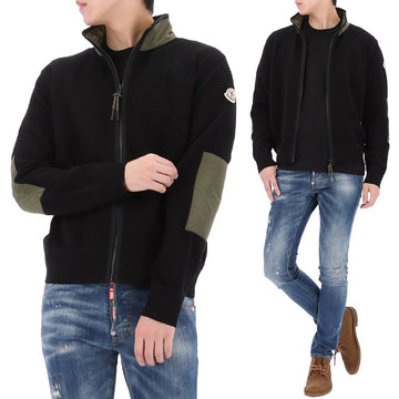 MONCLER Strickjacke mit Logo-Patch 26SS 157198582
