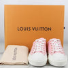 LOUIS VUITTON Denim Stella Sneakers Rosa 38(250) 157200539 [P]