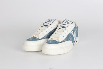 LOUIS VUITTON Charlie Denim Sneakers 36(230) 157201463