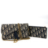 Dior Oblique Saddle WOC Chain Wallet Crossbody 157201901 [P]