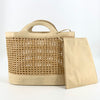 CHANEL Lammleder Triple-Logo Basket Tote Bag 157201907 [P]
