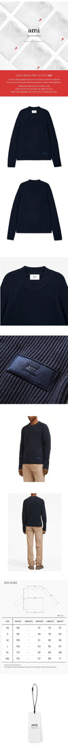 AMI HKS024 KN0031 430 Unisex Knit 157202266 [P]