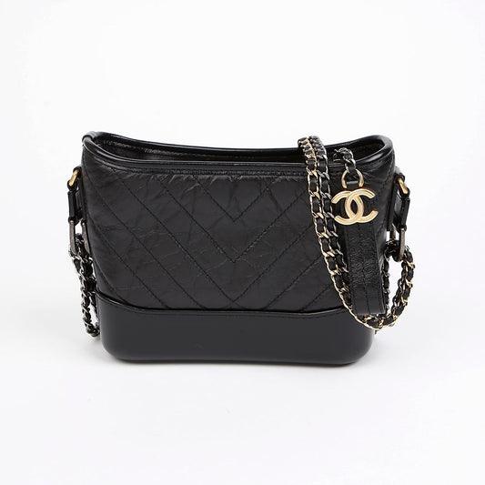 CHANEL ガブリエル スモール ブラック ショルダー クロスバッグ 156724576 [P]