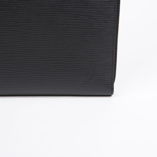 LOUIS VUITTON GM サイズ エピ レザー ポシェット ジュール パウチ ブラック 156727685 [P]