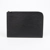 LOUIS VUITTON Epi Leder Pouch Schwarz 156727685 [P]