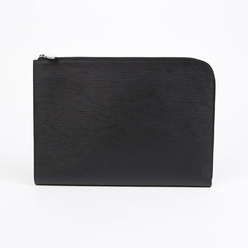 Louis Vuitton Epi Leather Pochette Jour Pouch Black 156727685