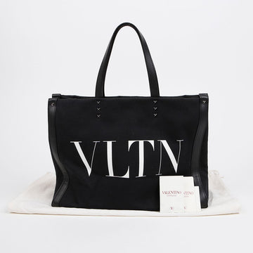 Valentino Logo Shopper Tote Bag 156729557