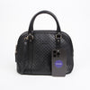 GUCCI マイクロシマ ミディアム ドーム トートバッグ ブラック 156731322 [P]