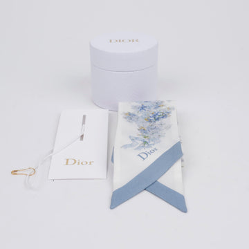DIOR 64TM106I6129 Lilac Bouquet Mica Scarf 156826343