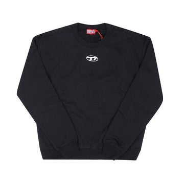 DIESEL Herren Sweatshirt mit ovalem D-Logo 153415645