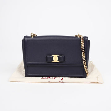 SALVATORE FERRAGAMO 21 G462 Medium Chain Shoulder Crossbody Bag 156973974
