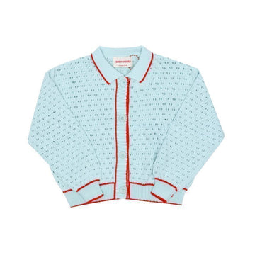 BOBO CHOSES オープンワーク キッズカーディガン 155996554