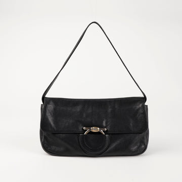 SALVATORE FERRAGAMO Gancini Klapp Schultertasche 157114838