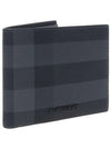 BURBERRY チェックレザー ハーフ財布 ヴィンテージチェック コンパクト財布 8070273 157203990 [P]