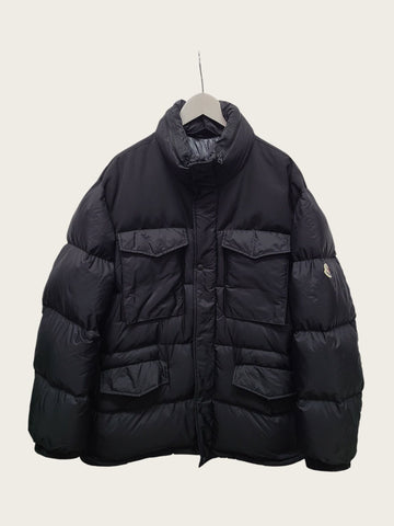 Moncler Black Patch Kamui Hooded Padded Jacket 157204031