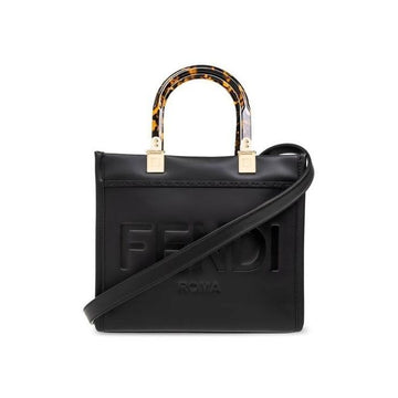 FENDI Sunshine kleine Leder-Shopper-Tasche 157204120