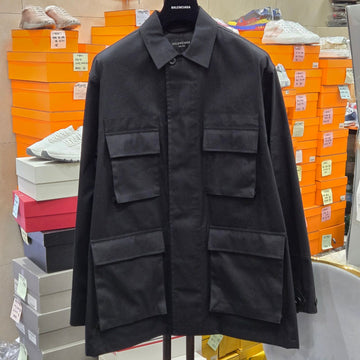 BALENCIAGA Arbeitswear Cargo Jacke Schwarz L 157204344