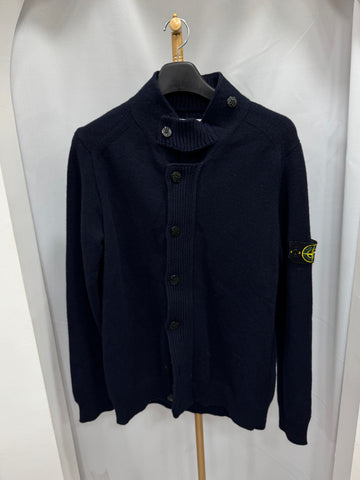 STONE ISLAND Lammwoll Strickjacke mit Reißverschluss XL 157204766