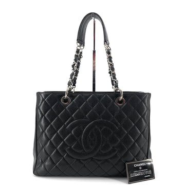 CHANEL Caviar Grand Shopping Shoulder Bag 157204918
