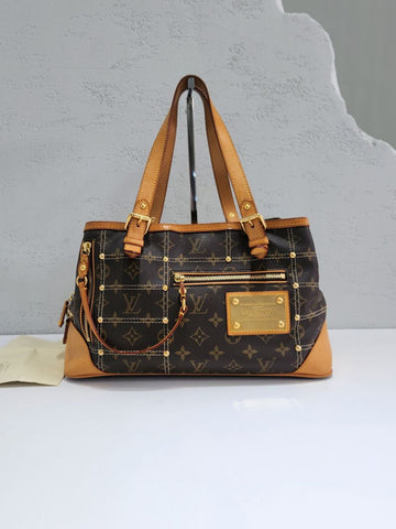 LOUIS VUITTON リベットスタッドボストンバッグ M40140 157204965