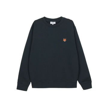 Maison Kitsune Men's Fox Head Regular Sweatshirt Classic Navy PM00303KM0340-0413 155797260