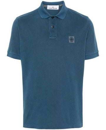 Stone Island Stretch Cotton Pique Short Sleeve Polo Shirt 80152SC67 V0024 152201553