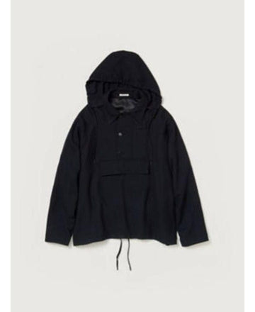 Auralee Wool VIYELLA PO Anorak Airy A23AP01VT 152201774