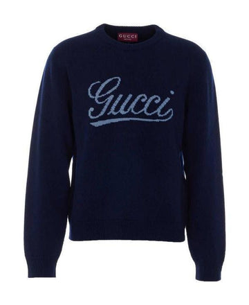 Gucci Intarsia Knit Wool Sweater 152203542