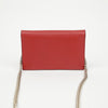 Gucci Interlocking G Mini Leather Wallet Chain Bag Red 156977692 [P]