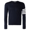 THOM BROWNE 24SS Klassischer Wollstrickpullover Navy 00014 415 92552390 [P]