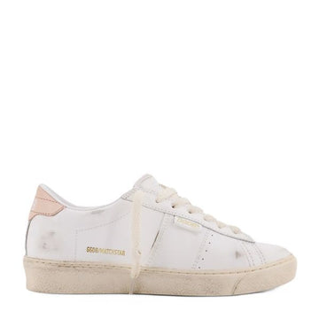 GOLDEN GOOSE Peach Pink Heel Tab Leder Matchstar 157211239