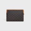 CELINE トリオンフ スモール ストラップ ポーチ - トリオンフ キャンバス カーフスキン 10J503I91 04LU 157211732 [P]
