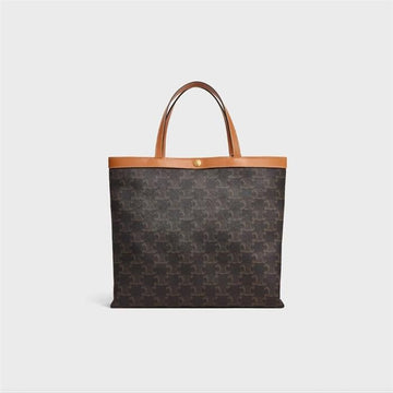 CELINE Kleine quadratische Cabas - Trionphe Canvas L10872O90 03MI / Damen Tote und Schultertasche 157211741 [P]