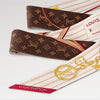 Louis Vuitton Neverfull BB Bandolier Brown M96532 / Scarf 157211796 [P]