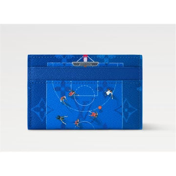 Louis Vuitton Double Card Holder Blue M26804 157211916 [P]