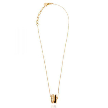 Salvatore Ferragamo Crystal Gancini Pendant Necklace 157214179