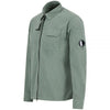 CP Company Organic Gabardine Zipped Lens Overshirt 157216708 [P]