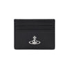 Vivienne Westwood Saffiano Flat Card Holder 157222240 [P]