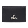 VIVIENNE WESTWOOD Flap-Kartenetui aus genarbtem Leder 157222246 [P]