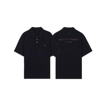 WOOYOUNGMI SS26 Herren Polo T-Shirt mit Back-Logo 157222297
