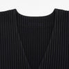 ISSEY MIYAKE Basic V-Neck Cardigan 157222312 [P]