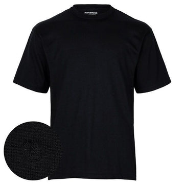 NANAMICA 26SS Schwarzes Loop Wheel Coolmax T-Shirt 154423411