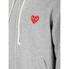 COMME DES GARCONS レッドハートワッペンジップアップフーディ 157223069 [P]