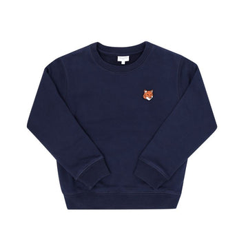 Maison Kitsune Fox Head Kids Crewneck Sweatshirt 157223385