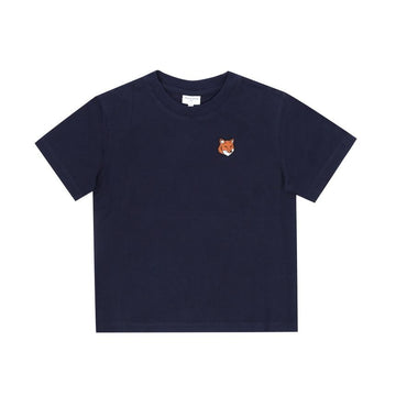 Maison Kitsune Fox Head Kids Short Sleeve T-Shirt 157223396