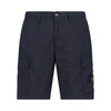 Stone Island Light Stretch Cotton Canvas Cargo Bermuda Shorts Regular Fit (8015L0803 A0020) 157223749 [P]