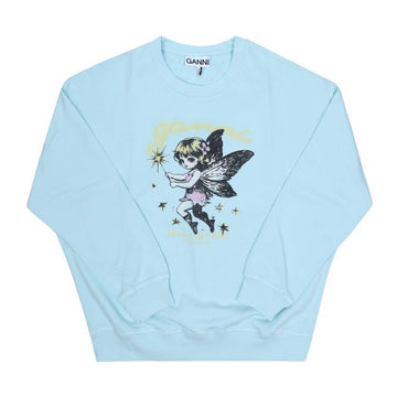 GANNI Isoli Fairy Logo Damen Sweatshirt 157224670